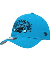 New Era Youth Blue Carolina Panthers Outline 9Forty Adjustable Hat