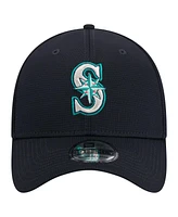 New Era Men's Navy Seattle Mariners Active Pivot 39Thirty Flex Hat