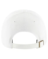 47 Women's White Kansas City Chiefs Ballpark Cheer Clean Up Adjustable Hat