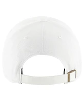 47 Women's White Buffalo Bills Ballpark Cheer Clean Up Adjustable Hat