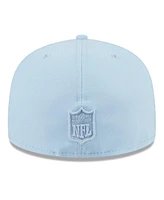 New Era Men's Light Blue Miami Dolphins Color Pack 59fifty Fitted Hat