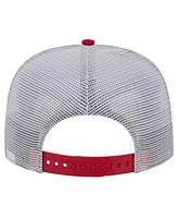 New Era Men's Scarlet San Francisco 49ers Court Sport 9fifty Snapback Hat