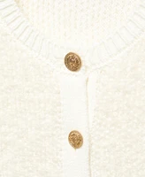 Mango Women's Knitted Buttoned Jacket