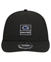 New Era Men's Black Penn State Nittany Lions Labeled 9Fifty Snapback Hat