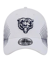 New Era Men's White Chicago Bears Active 39Thirty Flex Hat