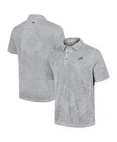 Tommy Bahama Men's Gray Detroit Lions Sport Santiago Paradise Polo