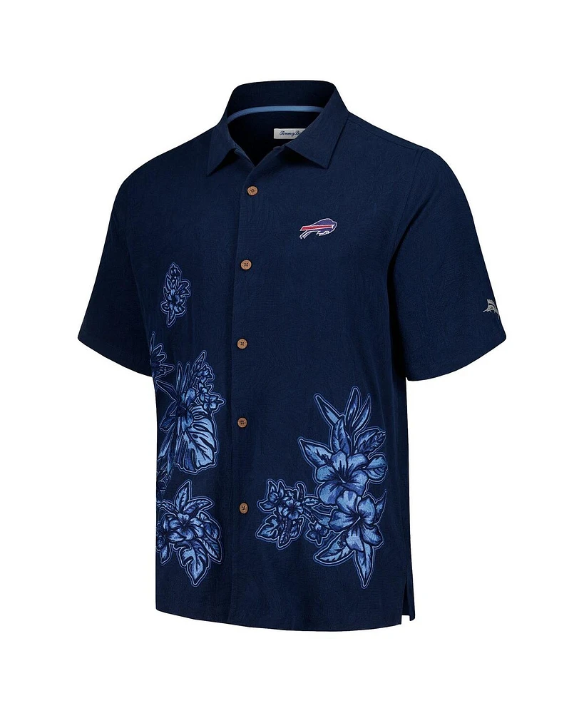 Tommy Bahama Men's Royal Buffalo Bills Hibiscus Camp Button-Up Shirt