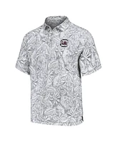 Tommy Bahama Men's Gray South Carolina Gamecocks Tropical Score IslandZone Polo