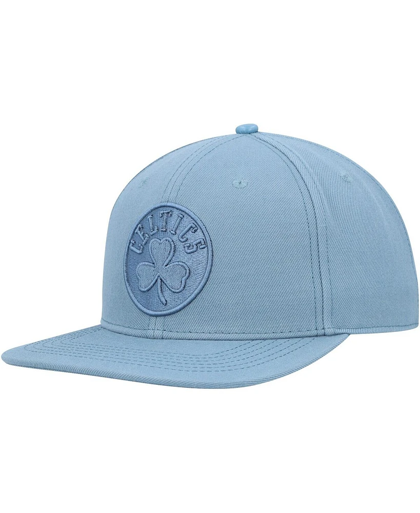 Pro Standard Men's Blue Boston Celtics Tonal Snapback Hat