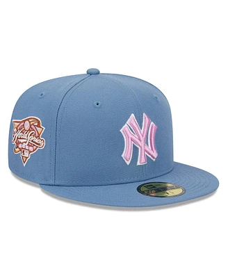 New Era Men's New York Yankees Faded Blue Color Pack 59Fifty Fitted Hat