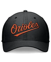 Nike Men's Black Baltimore Orioles Evergreen Performance Flex Hat