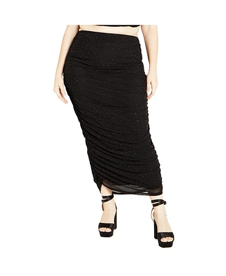 City Chic Plus Size Kiera Skirt