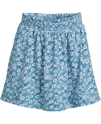 Lands' End Girls Smocked Skorts