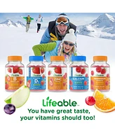 Lifeable Sugar Free Vitamin C 250 mg Gummies - Immune System - Great Tasting Natural Flavor, Dietary Supplement Vitamins - 60 Gummies