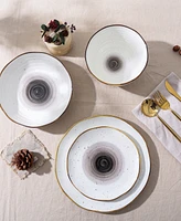 Christian Siriano Luma Porcelain Pc. Dinnerware Set