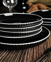 Christian Siriano Lustra 32 Pc. Dinnerware Set, Service for 8