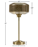 Ink+Ivy 17" Mercury Glass Table Lamp