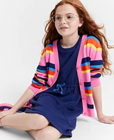 Epic Threads Girls Preppy Striped Cardigan, Created for Macy's