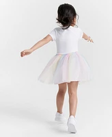 Epic Threads Toddler Girls Rainbow Tulle Dress, Created for Macy's