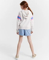 Epic Threads Little Big Girls Its Okay Graphic Hoodie Bloom Denim Skort Nia Lace Up Shoes Created For Macys