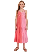 Bonnie Jean Big Girls Sleeveless Striped Maxi Dress