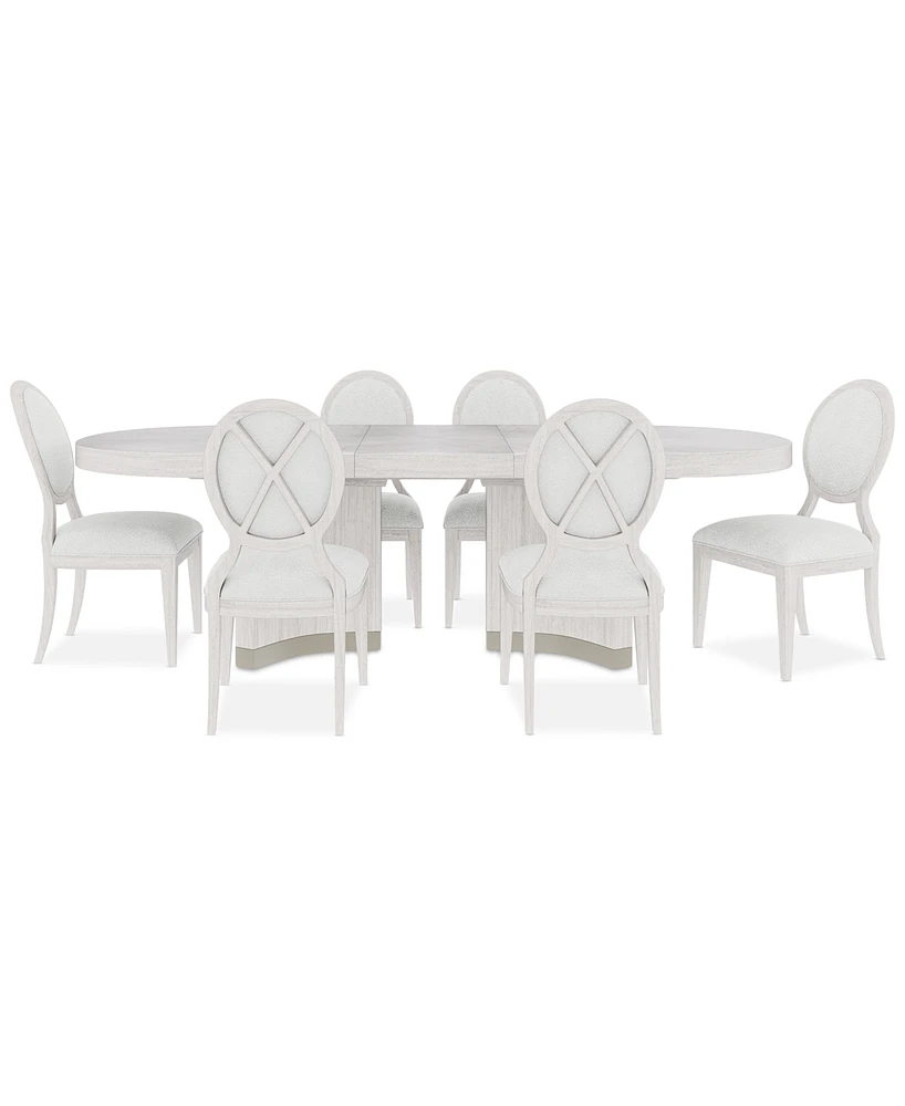 Warlington 7 Pc. Dining Set (Table & 6 Side Chairs)