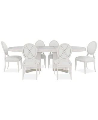 Warlington 7 Pc. Dining Set (Table & 6 Side Chairs)