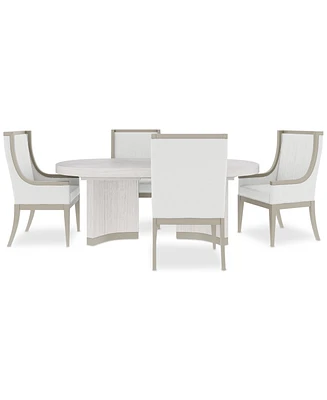 Warlington 5 Pc. Dining Set (Table & 4 Host Chairs)