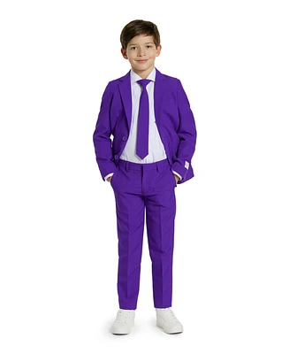 OppoSuits Toddler and Little Boys Purple Prince 3Pc Suit