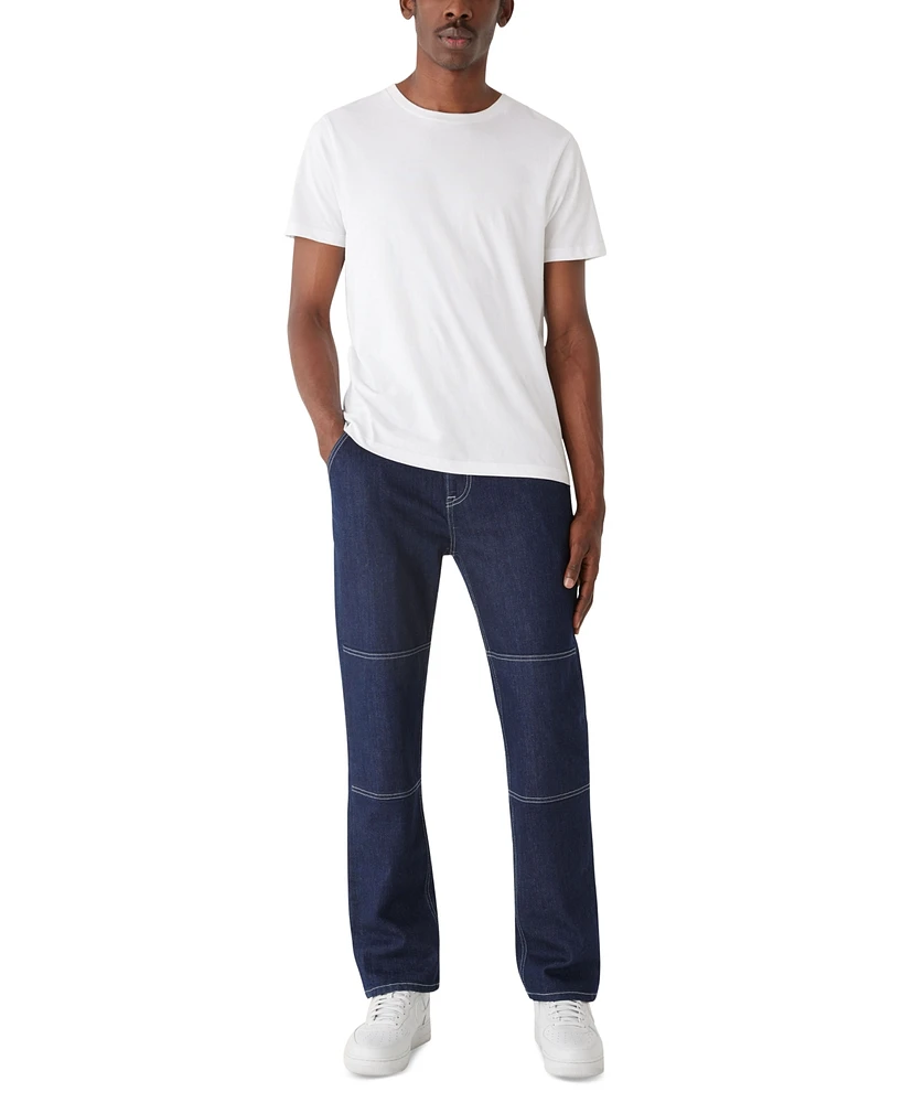 Frank And Oak Men's Nolan Straight-Fit Seamed Jeans