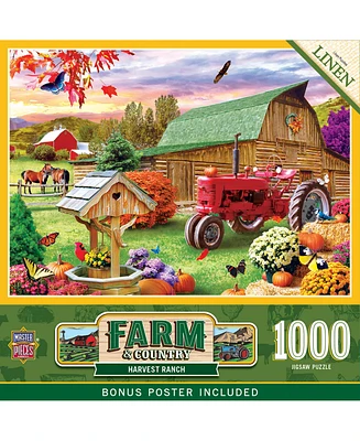 Masterpieces Farm & Country - Harvest Ranch 1000 Piece Jigsaw Puzzle
