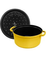 Staub Cast Iron 7-qt Round Dutch Oven