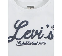 Levi's Little Girls Script Logo Graphic T-Shirt