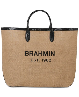 Brahmin Brooklyn Black Corsica Tote