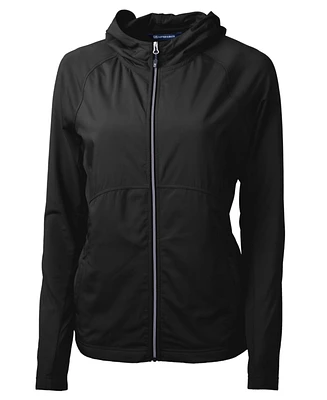 Cutter & Buck Plus Adapt Eco Knit Hybrid Recycled Full Zip Jacket