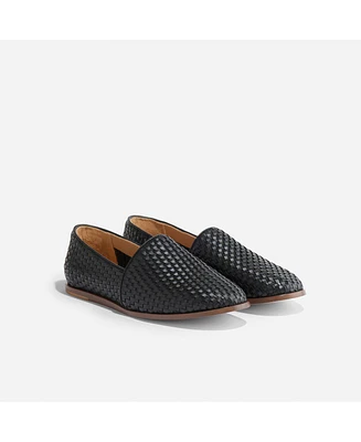 Nisolo Men's Alejandro Woven Slip On Tobacco