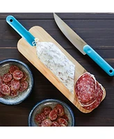 Trebonn Artu 2pc. Salami Board with Knife Set