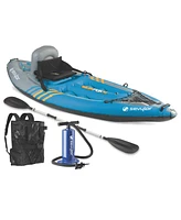 Sevylor Portable & Lightweight 1-Person Inflatable Kayak with Backpack