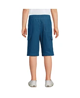 Lands' End Boys Stretch Canvas Utility Cargo Shorts