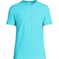 Lands' End Men's Short Sleeve Garment Dye Slub T-Shirt