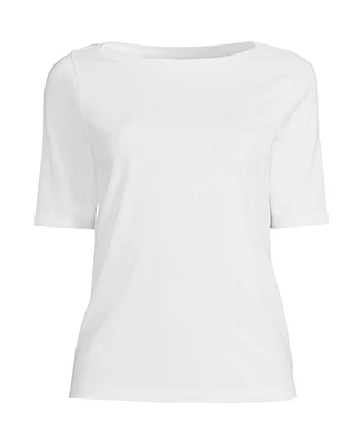 Lands' End Women's Petite Supima Cotton T-shirt