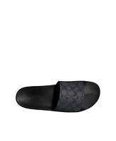 Coach Men's Signature Coated Canvas Pool Slide
