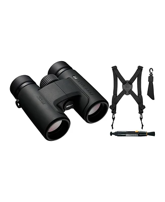Nikon Prostaff P7 10X30 Binoculars with Harness and Lens Pen Cleaning System
