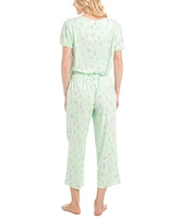 Hanes Women's 2-Pc. Garden Grove Capri Pajamas Set