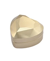 Luxury Heart Shape Led Ring Box Jewelry Wedding Engagement Proposal Light Case
