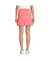 Lands' End Women's Active High Impact Rise Flat Front Skorts
