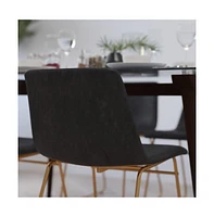 Carrollton 18 Inch Bucket Seat Dining Chairs, Set Of 2