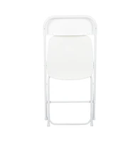 Set Of 10 Stackable Folding Plastic Chairs
