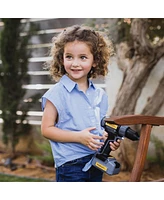 Red Toolbox Stanley Jr. Pretend Play Power Drill