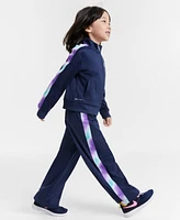 Nike Little Girls Solarized Tricot Track Jacket & Pants, 2 Piece Set